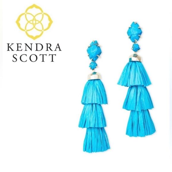 Gorgeous Kendra Scott unique 3-in-1 design, the “Denise” Statement Earrings - Picture 2 of 7